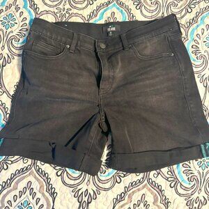 LulaRoe Black Denim Shorts Size 30